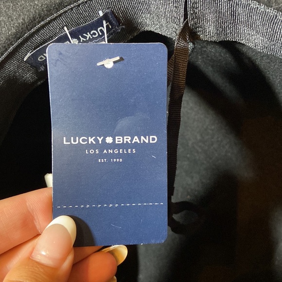 Lucky Brand black floppy hat